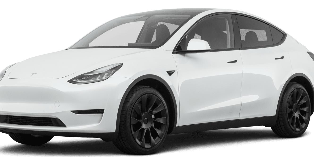 TESLA MODEL Y 2021 5YJYGDEE6MF212662 image